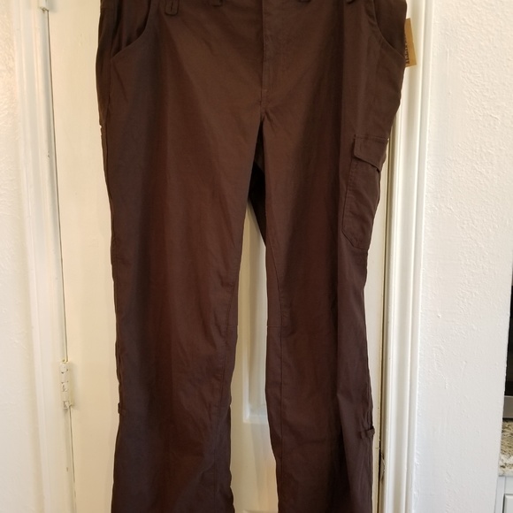 WOMAN'S DULUTH TRADING DARK KHAKI PANTS 20x31 nwt - Picture 1 of 5